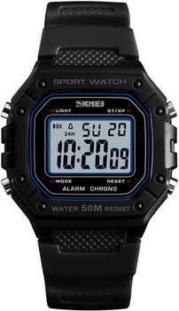 Наручний годинник Skmei 1496BKWT Black-White