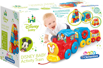 Іграшка-каталка Clementoni Disney Baby Потяг (8005125171682)
