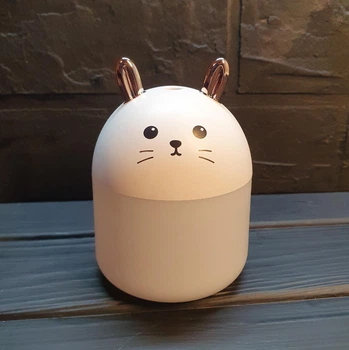 Увлажнитель воздуха и ночник Котик 2в1 Humidifiers с подсведкой ультразвуковой