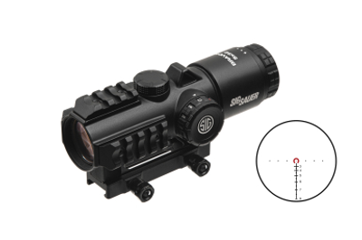 Прицел оптический Sig Optics BRAVO5 BATTLE SIGHT, 5X32MM HORSESHOE DOT ILLUM RETICLE