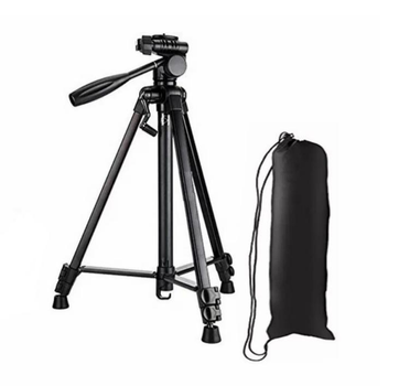 Штатив трипод з пультом ДУ професійний для камери та телефону Yunfeng Tripod YF-3388 Black/Чорний