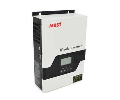 Гiбрiдний ДБЖ MUST PV18-1012VPM, 1000W, 12V, ток заряда 10/20A, 160-275V, MPPT (60А, 75 Vdc)