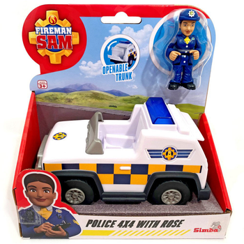 Samochód policyjny Simba Fireman Sam z figurką (4006592074326)
