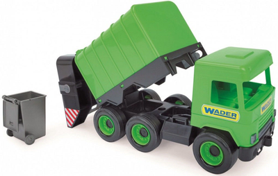 Śmieciarka Wader Middle Truck Zielona (5900694321038)