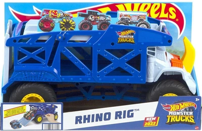 Автомобільний транспортер Hot Wheels Monster Trucks Monster Mover Rhino Hauler (194735036059)