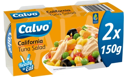 Салат з тунця Calvo California 150 г х 2 шт (8410299985674)
