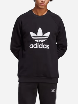 Bluza bez kaptura męska Adidas IA4854 M Czarna (4066745741635)