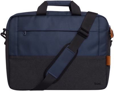 Сумка для ноутбука TRUST Lisboa 16" Black/Blue (8713439249804)