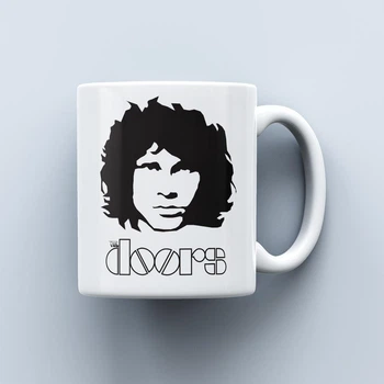Чашка з емблемою гурту The Doors 330 мл