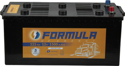 АКБ 225-А/год (Formula) Professional (L+) 1500A (515x274x235мм.)