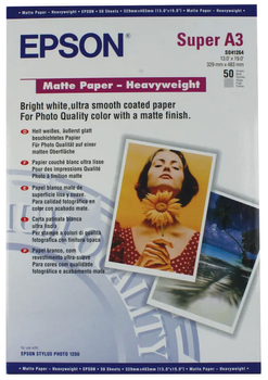 Papier fotograficzny Epson Matte A3 50 arkuszy (C13S041264)