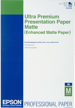 Papier fotograficzny Epson Matte A3 100 arkuszy (C13S041719)