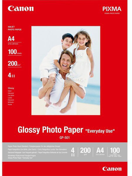 Фотопапір Canon GP-501 Glossy A4 100 аркушів (0775B001)