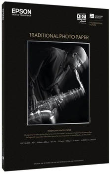 Papier fotograficzny Epson Traditional A3+ 25 arkuszy (C13S045051)