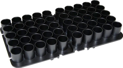 Підставка MTM Shotshell Tray на 50 глакоствольних патронів 12 кал. Колір - чорний