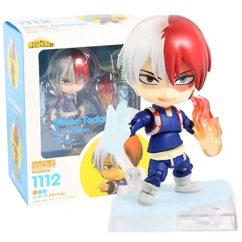 Аниме фигурка нендороид My Hero Academia Моя геройская академия Todoroki Shoto Шото Тодороки, 10 см (MHA 0030)