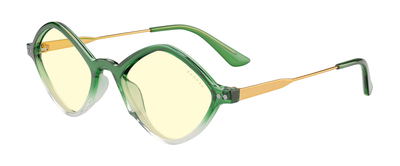 Окуляри для роботи за комп'ютером Gunnar, Loki Asgard Edition, Emeral-Gold, Amber, White (LOC-01601)