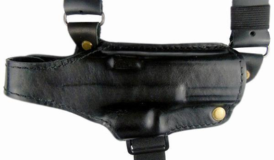Кобура плечевая MEDAN 1008 (Glock-17) с подсумком для магазина