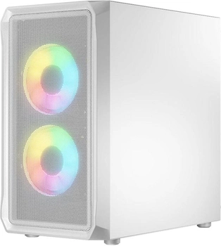 Obudowa Logic Concept Portos Mesh+Glass ARGB fans 3x120 mm White (AM-PORTOS-20-0000000-0002)