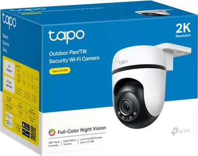 Inteligentna zewnętrzna kamera obrotowa TP-LINK Tapo C510W (4895252501575)