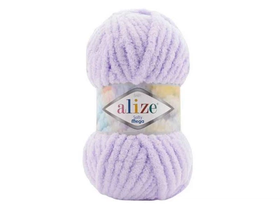 Пряжа ALIZE Softy Mega бузковий 100% мікрополіестер 100г 70м 146 5шт/уп