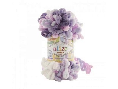 Пряжа ALIZE Puffy Color 6305 5шт/уп