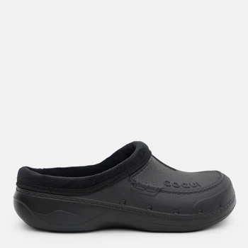 Женские сабо утепленные Coqui Husky 9761-900-2222 39 (7.5) 25 см Черные (8595662061923)