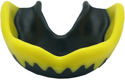 Капа боксерская детская/подростковая Newt Pro Series Желто-черная (NE-BOX-71-54BY)