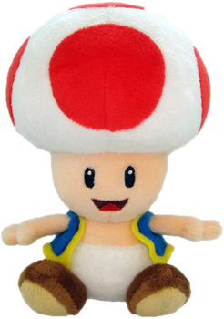 Maskotka Nintendo Super Mario Toad 20 cm (3700789221425)