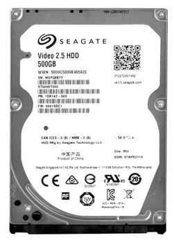 Жорсткий диск Seagate 2.5 SATA 500Gb , 16Mb, 5400rpm, Video (ST500VT000) Refurbished (ST500VT000_)