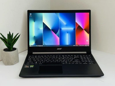 Ноутбук Acer Aspire 7 • 144Hz • Ryzen 5500h • Ram 8 Gb/SSD 512 Gb • RTX 3050 Б/В
