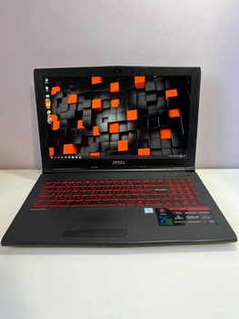 Ноутбук MSI GL62 7REX - I7-7700HQ/ 8Gb/ SSD 120Gb+HDD 1Tb/GTX 1050Ti 4GB Б/В