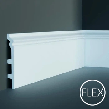 Плинтус Elite Decor Gaudi Decor 2000x140x18 CR 3245 Flexi