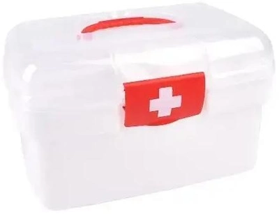 Контейнер-аптечка для хранения лекарств Supretto Белый (8388-0001)