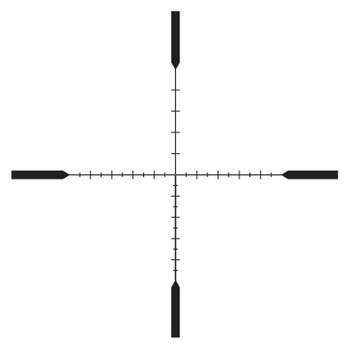 Приціл оптичний TRIJICON Tenmile 4-24x50 MRAD Ranging Crosshair SFP Red