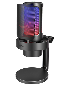 Ігровий мікрофон Fifine A8 з RGB підсвіткою конденсаторний