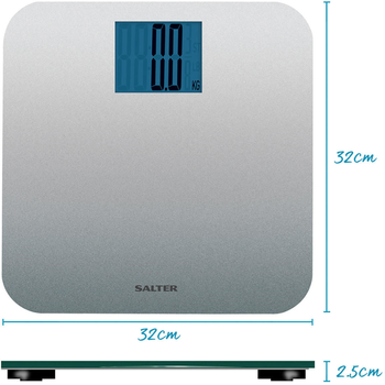 Waga podłogowa SALTER Max Electronic Bathroom Scale (9075 SVGL3R)