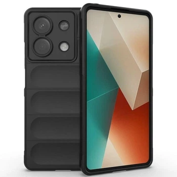 Силиконовый (TPU) чехол Deexe Terra Case для Xiaomi Redmi Note 13 5G - Black