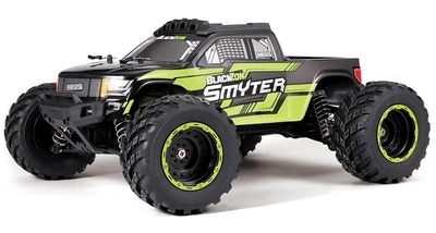 Машинка на радіокеруванні Blackzon Smyter MT Electric Monster Truck зеленого кольору (5700135401103)