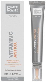Krem do twarzy Martiderm Shot VitaminC Antiox 20 ml (8436589051065)