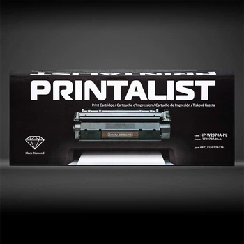 Картридж для HP Color Laser MFP 179, MFP 179fnw PRINTALIST 117A Black HP-W2070A-PL