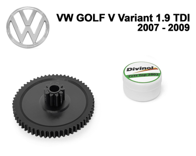 Главная шестерня дроссельной заслонки Volkswagen Golf V Variant 1.9 TDI 2007 - 2009 (03G128063)