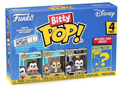 Zestaw figurek Funko Bitty Pop Disney Goofy Chip Minnie Mouse & Mystery 2.5 cm (0889698713221)