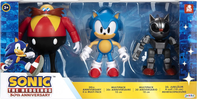 Набір фігурок Jakks Sonic The Hedgehog 30th Anniversary (0192995408630)