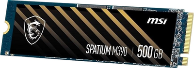 SSD диск MSI Spatium M390 500GB M.2 2280 NVMe PCIe 3.0 3D NAND (S78-440K170-P83)