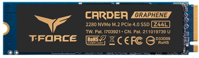 Dysk SSD Team Group Cardea Z44L 1TB M.2 2280 NVMe PCIe 4.0 x4 3D NAND (TLC) (TM8FPL001T0C127)