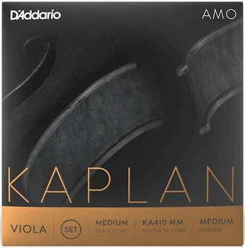 Струны для альта D'Addario Kaplan Amo Viola String Set Medium Scale Medium Tension