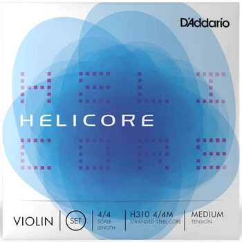 Струны для скрипки D'Addario Helicore Violin String Set 4/4 Scale Medium Tension