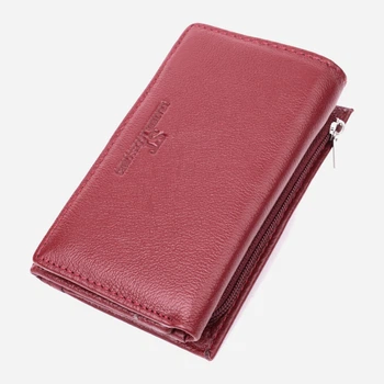 Кошелек женский кожаный ST Leather Accessories leather-22489 Бордовый