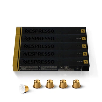 Кофе в капсулах Volluto оригинальные Nespresso 50 капсул (5 тубов по 10 шт.)